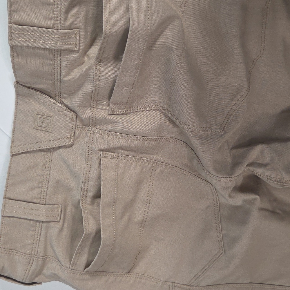 5.11 Tactical Men's Reg Fit Stretch Apex Khaki Cargo Pants 32x30 #74434 - Picture 12 of 16